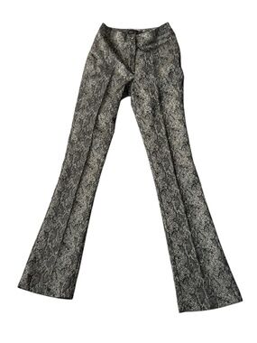 Mango Night Vibrant Snake Print Straight Women’s pants Size 4.